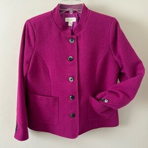 Appleseed’s fuschia jacket in 8P- like new!